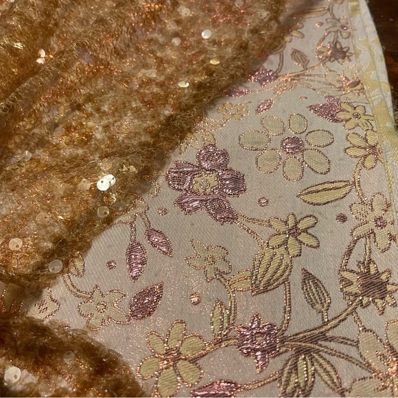 FREE PEOPLE Stars Align Sequin Dress Mini Size 6 - Picture 6 of 10